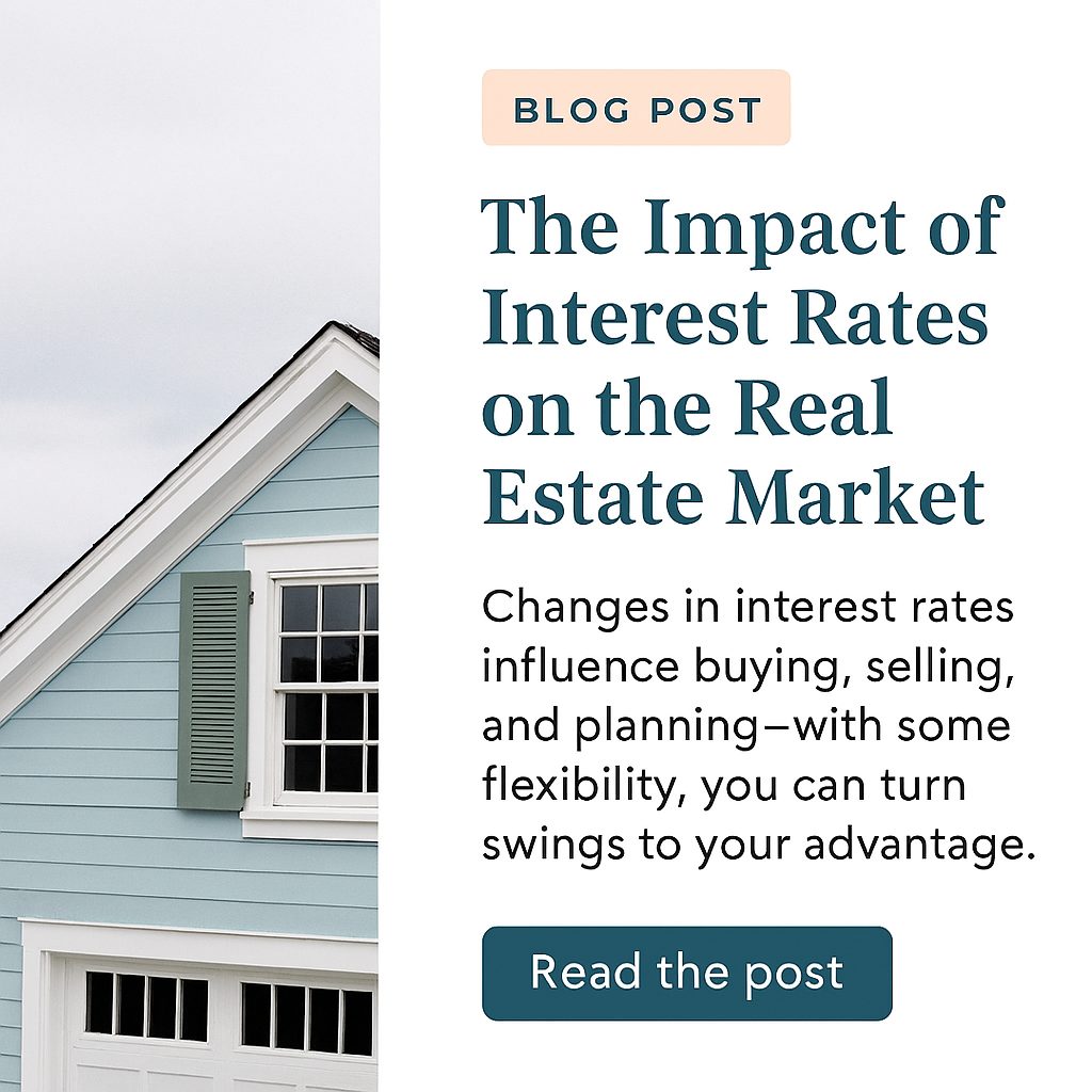 Buyers and Sellers react and respond to interest rates